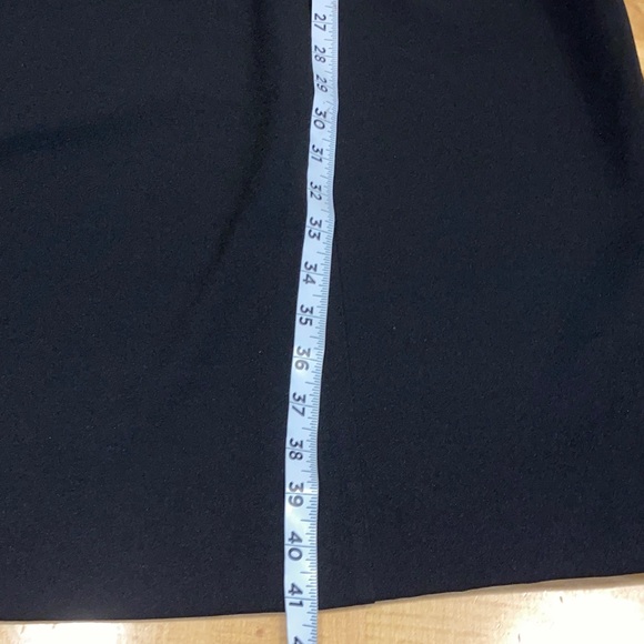 Olivia Matthews Black Gray Patterned Midi Dress Size 18W - Picture 5 of 12